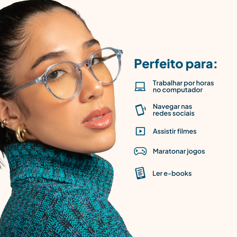 Óculos Nate - 2 em 1 Clip-On